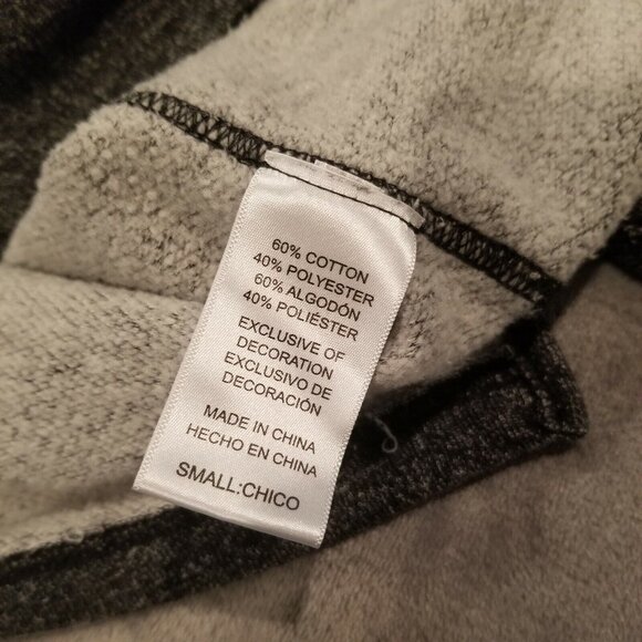 Tommy Bahama Mens Crew Neck Heather Gray Pullover Sweater Small Long Sleeve - Picture 4 of 8